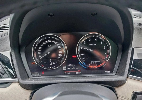 BMW X2 cena 130000 przebieg: 17751, rok produkcji 2020 z Zielonka małe 631